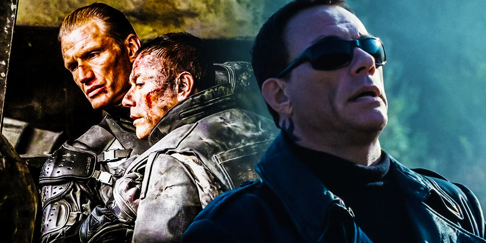 Jean Claude Van Damme Dolph Lundgren Universal soldier regenetation expendables 2