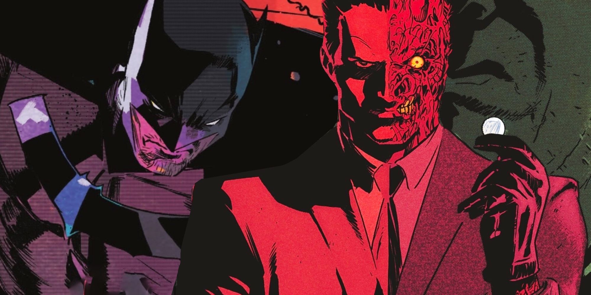 Batman and Two-Face in DC Comics' One Bad Day