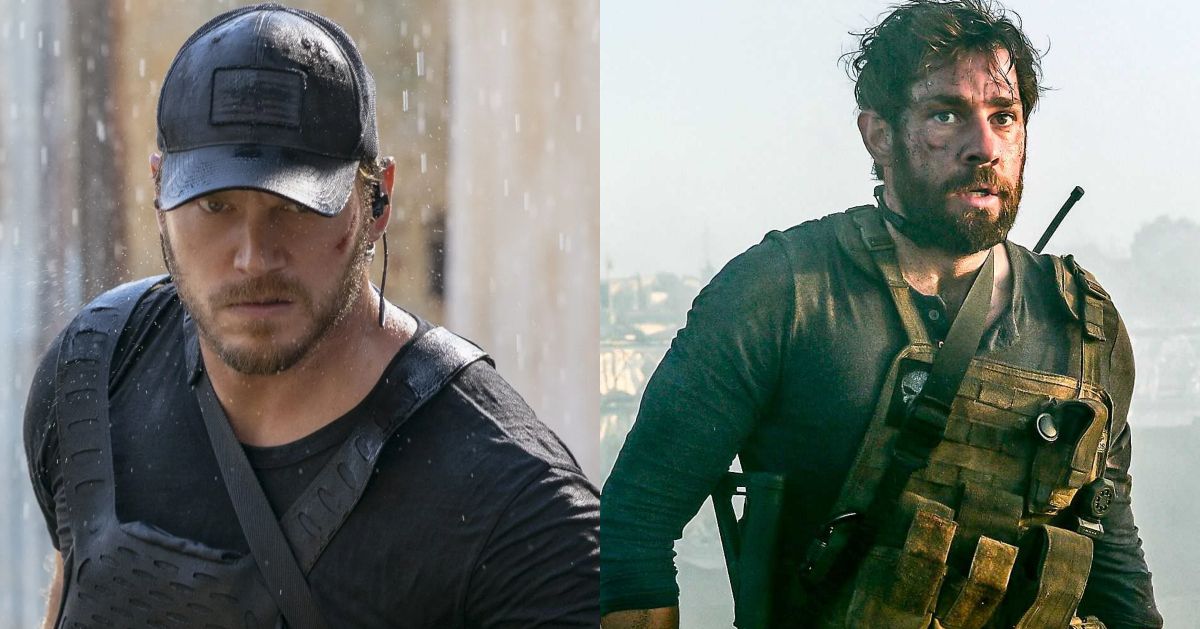 Chris Pratt in Terminal List and John Krasinski in 13 Hours