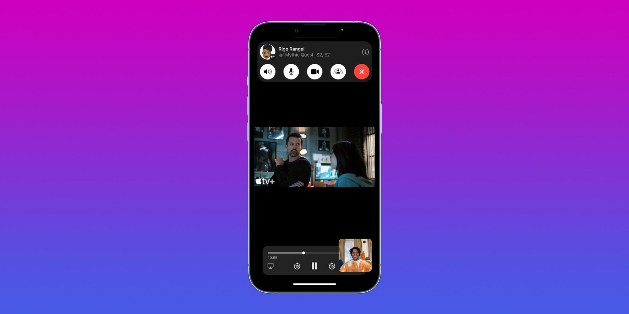 SharePlay on FaceTime with iOS 16.