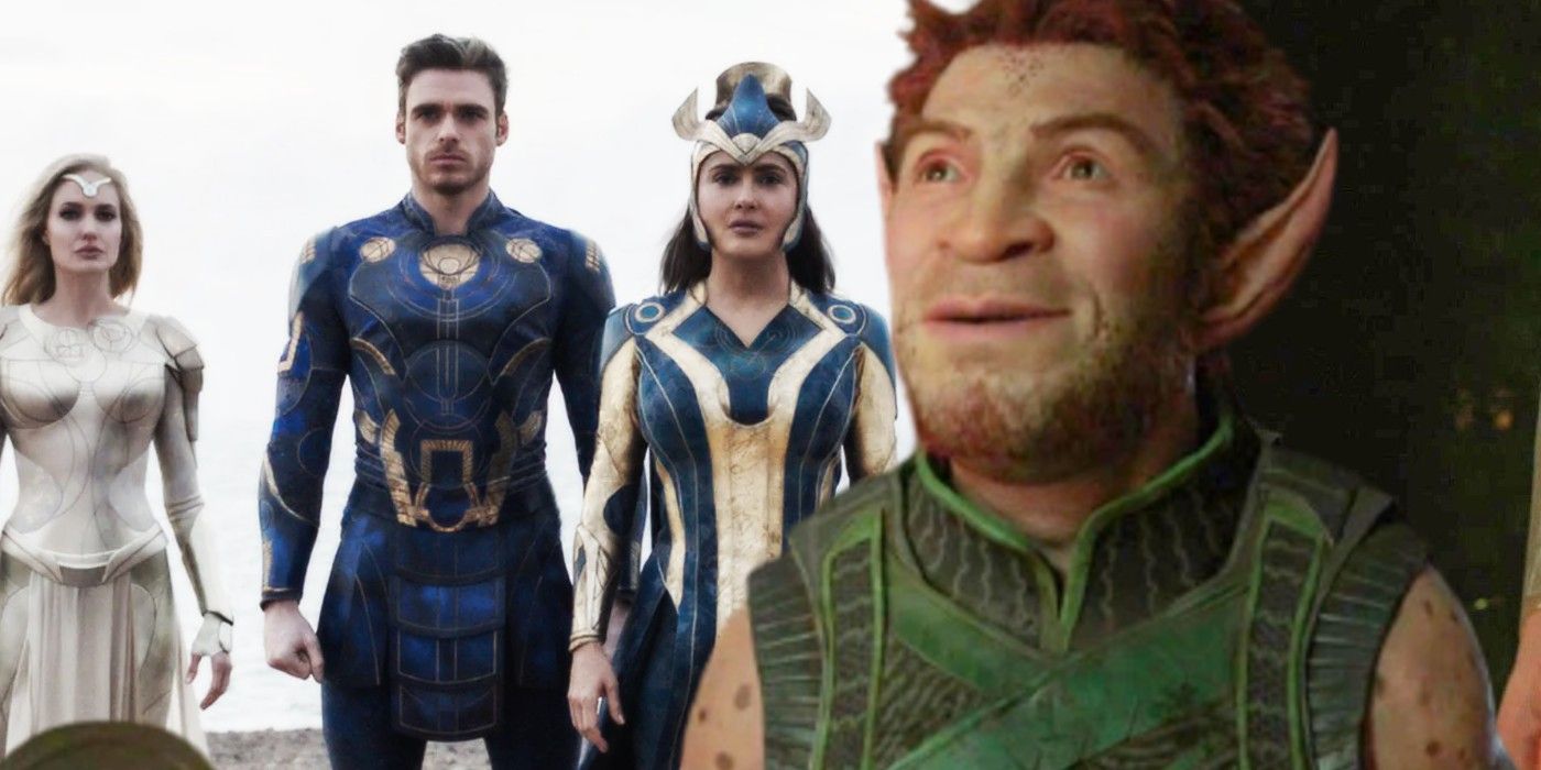 Eternals cast and Pip the Troll custom image