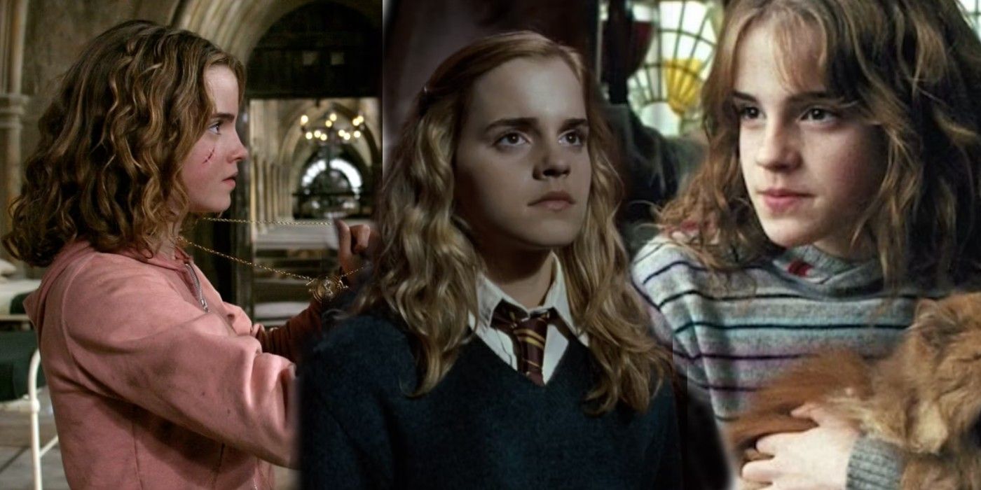 Hermione Granger Google Featured ImageThree images of Hermione Granger from across the course of the Harry Potter films