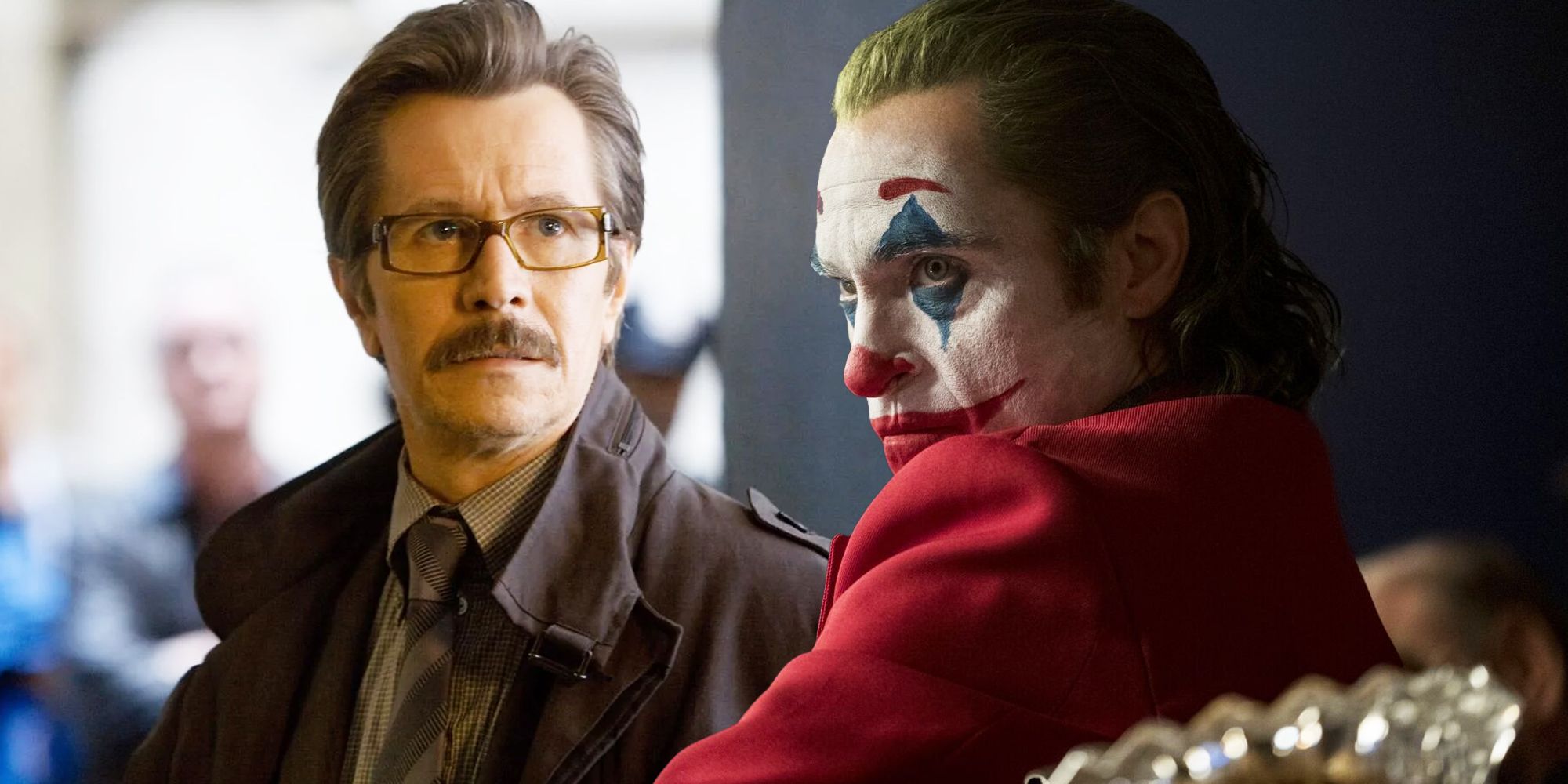 Arthur Fleck Joker and Jim Gordon