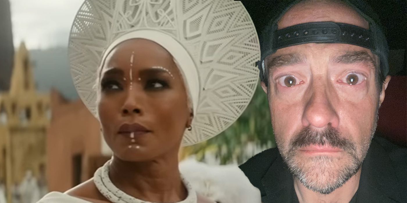 Kevin Smith and Angela Bassett Black Panther Wakanda Forever