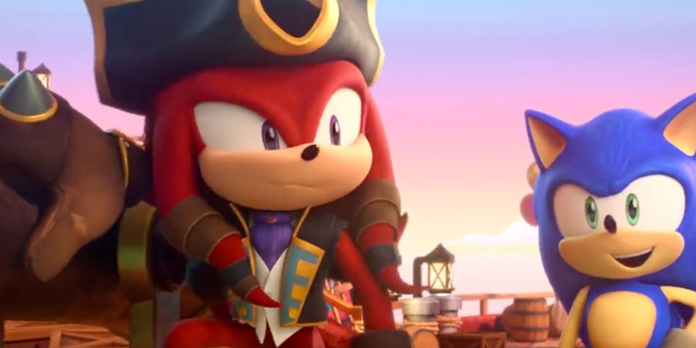 Sonic and Knuckles in Sonic Prime
