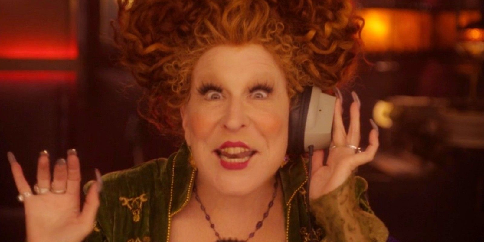 Bette Midler as Winifred in Hocus Pocus 2 credits