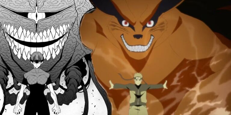 La relation entre Naruto et Kurama est tellement plus dysfonctionnelle dans le Kaiju n°8