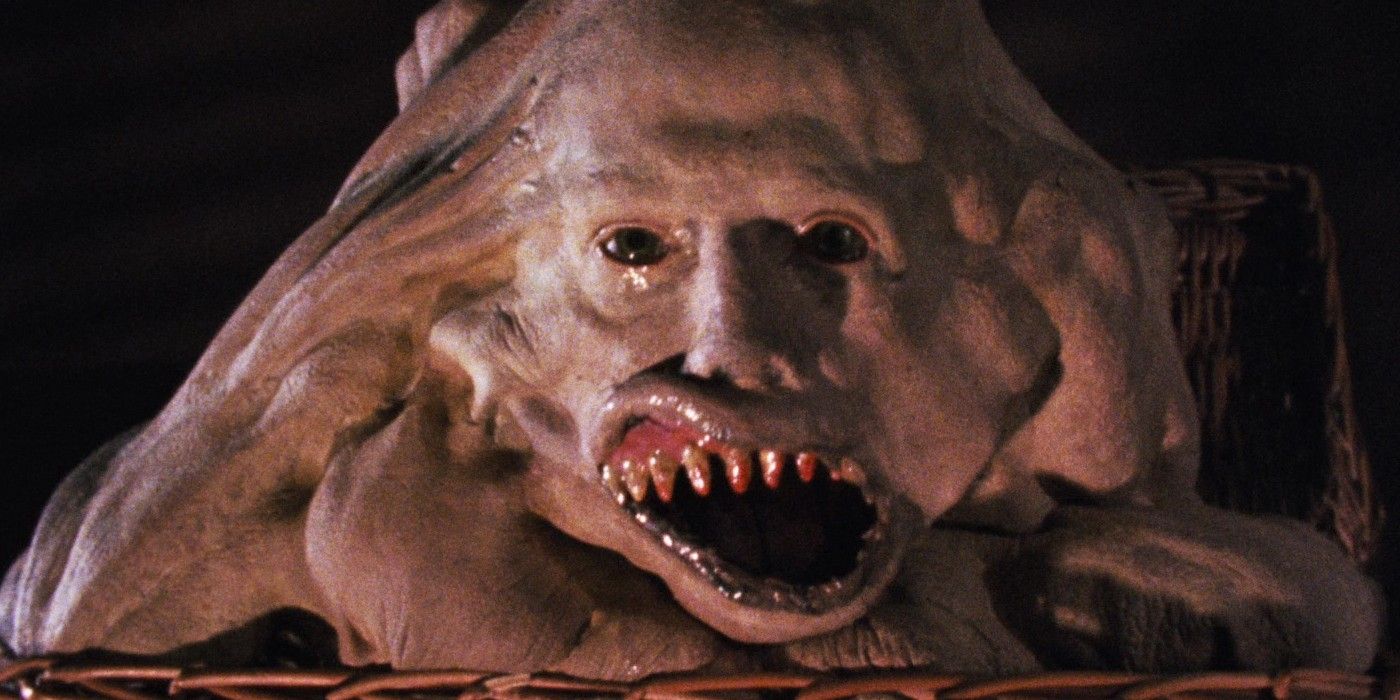 The separated twin in Basket Case