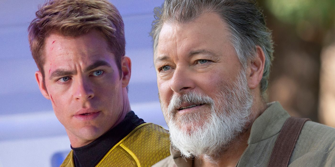 Chris Pine Jonathan Frakes Star Trek
