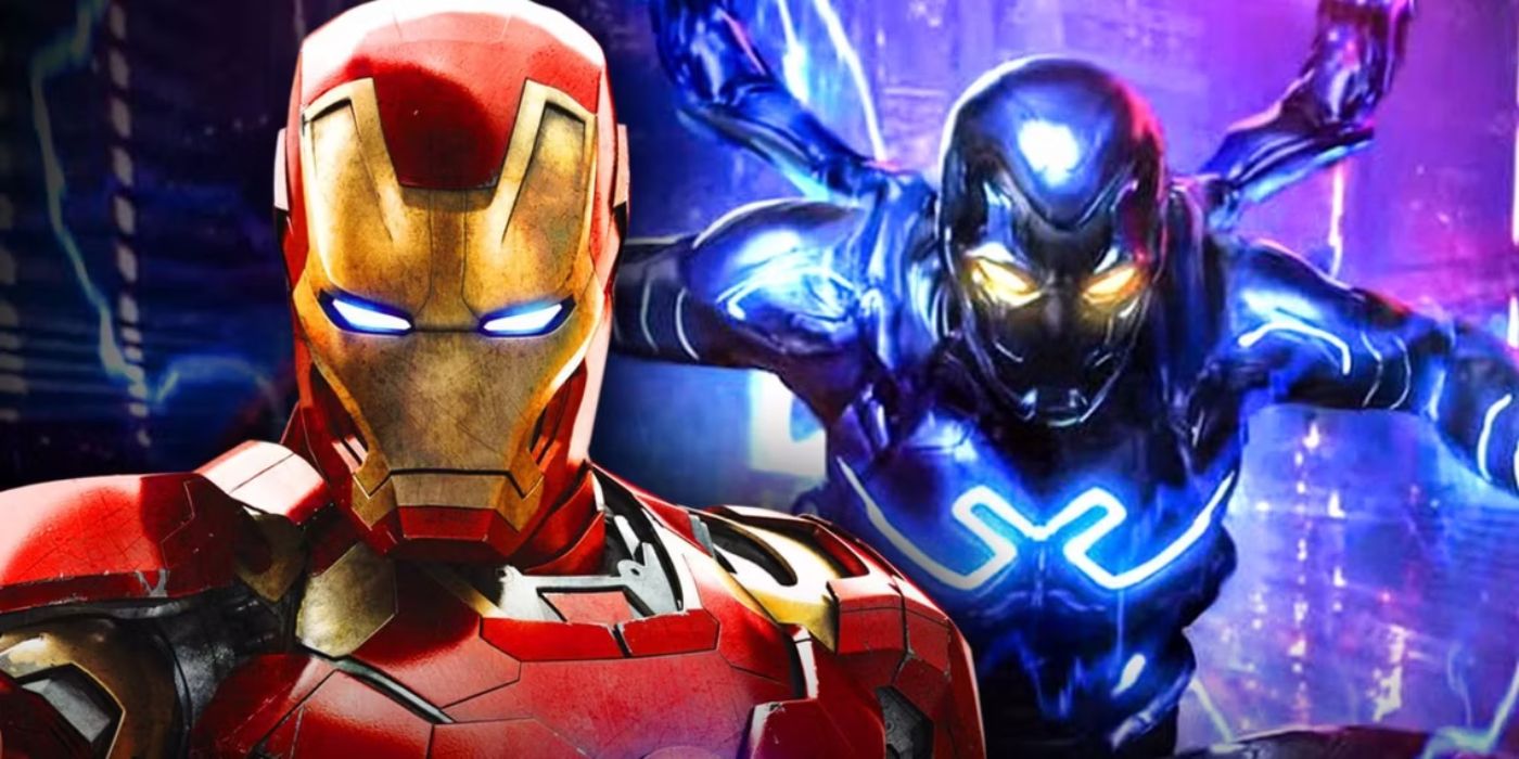 Blue Beetle Iron Man Biggest Difference