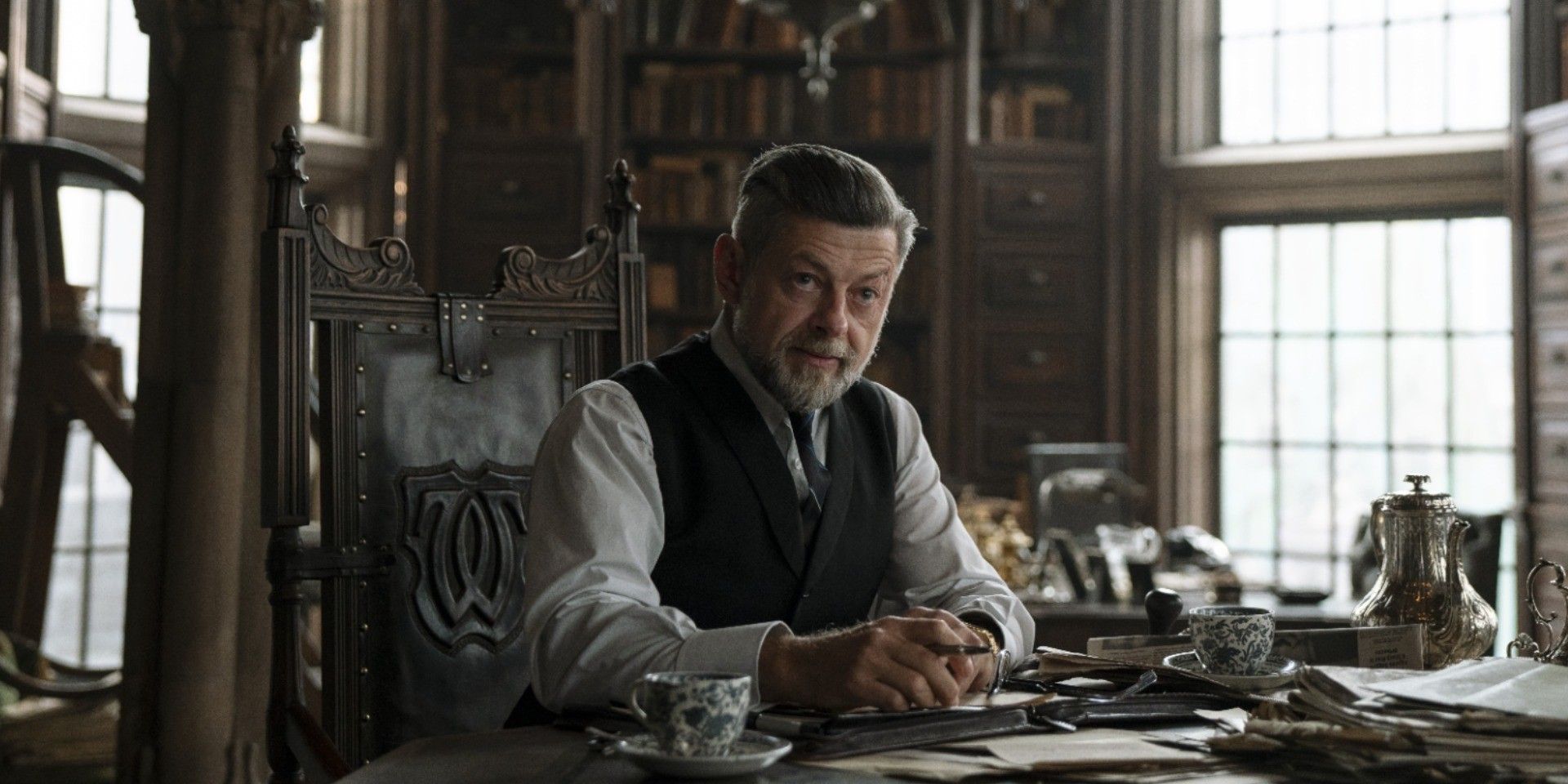 Andy Serkis as Alfred in The Batman