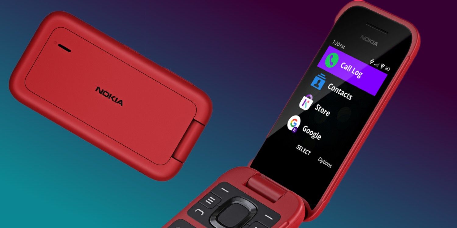 Nokia 2780 Flip in open and closed mode