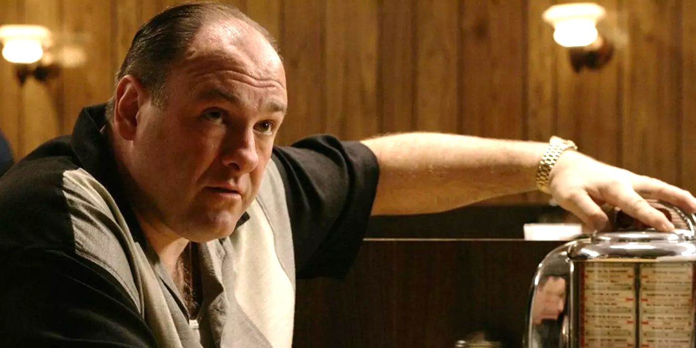 James Gandolfini in The Sopranos Series Finale