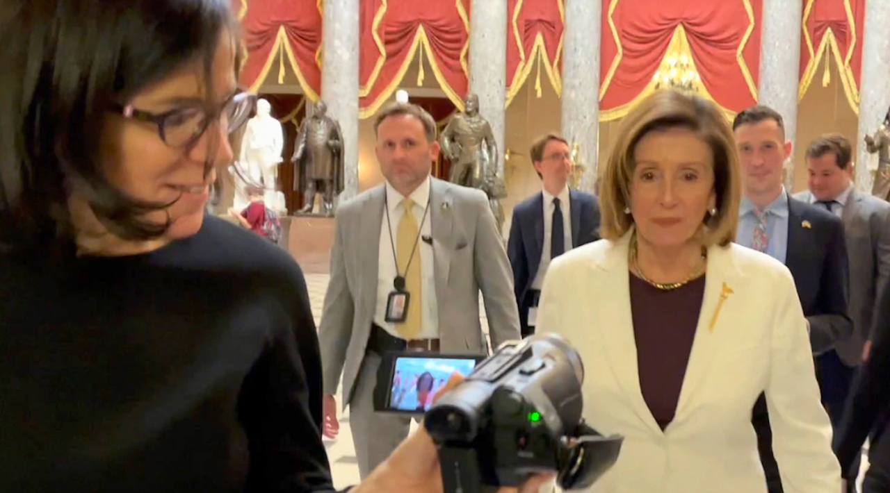 Pelosi in the House