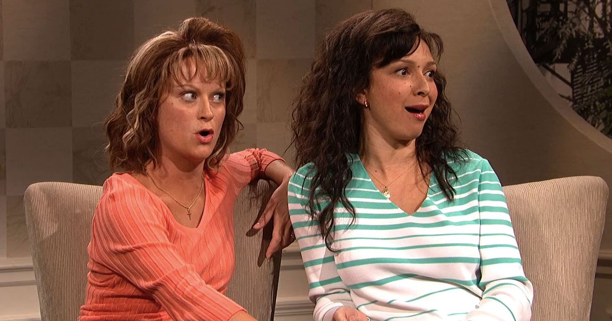 Amy Poehler and Maya Rudolph on SNL