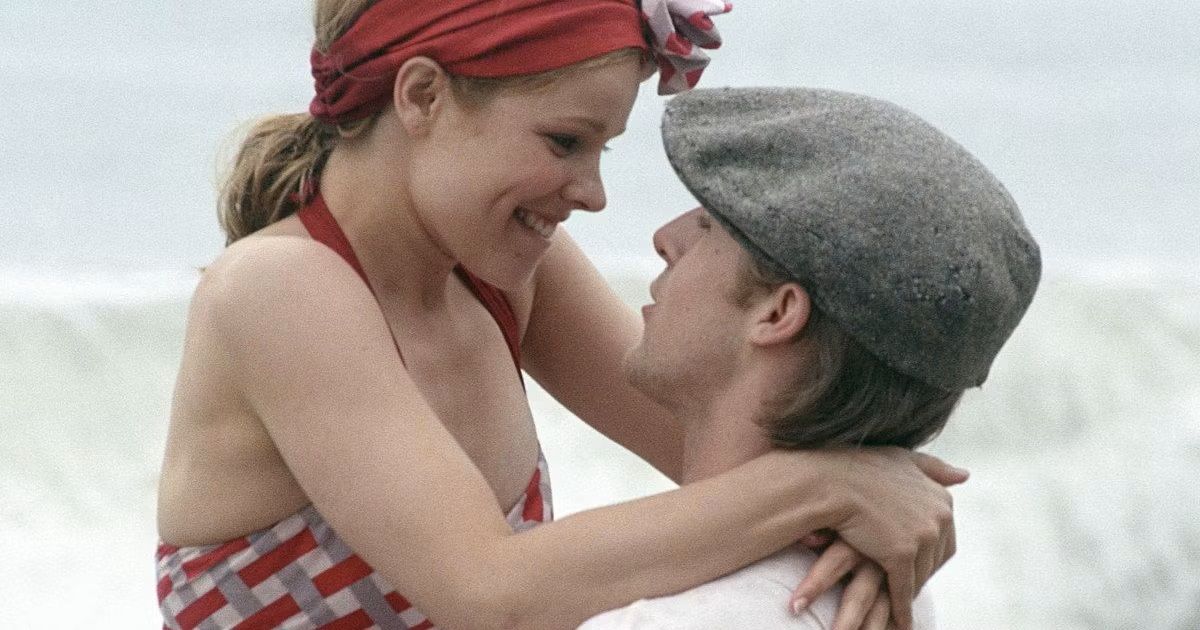 Ryan Gosling and Rachel McAdams in The Notebook