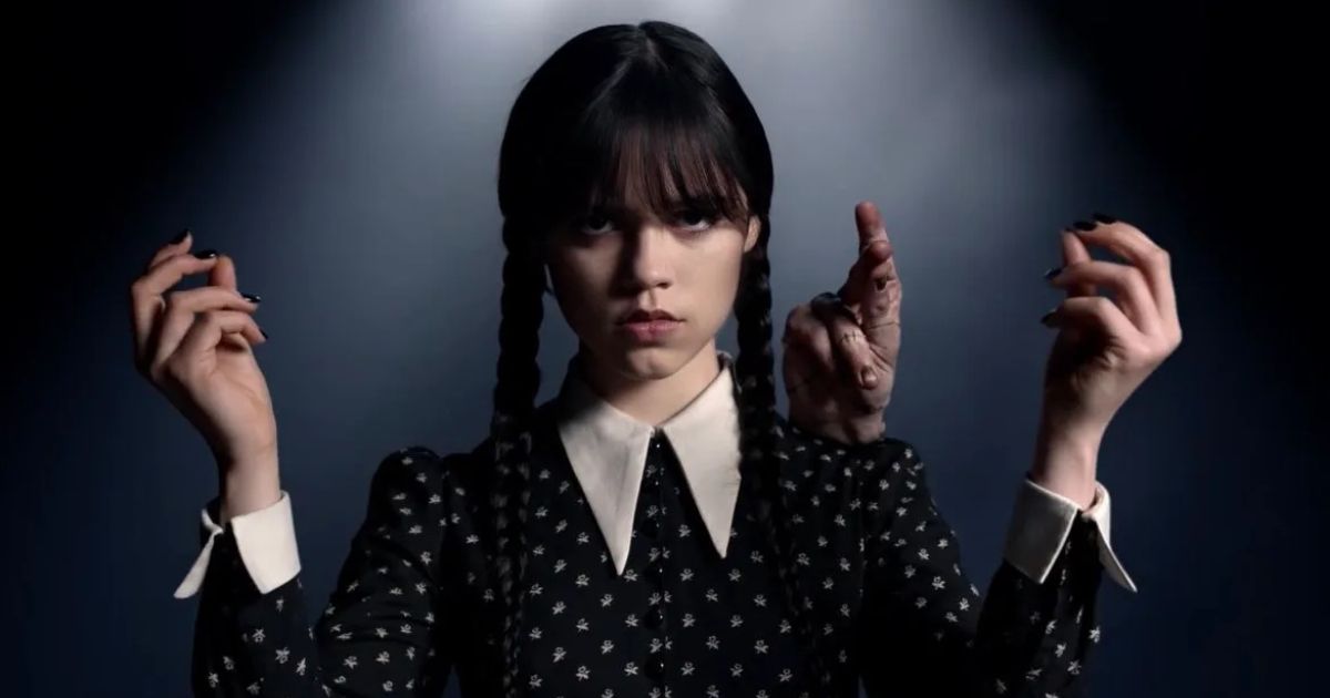 Jenna Ortega as Wednesday Addams
