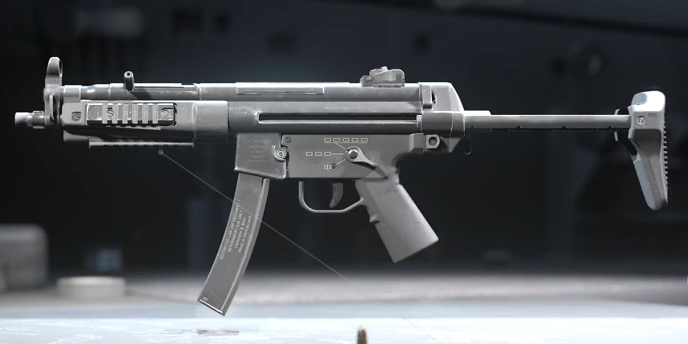 Black Standard Look of the Lachmann Sub MP5 in Modern Warfare 2