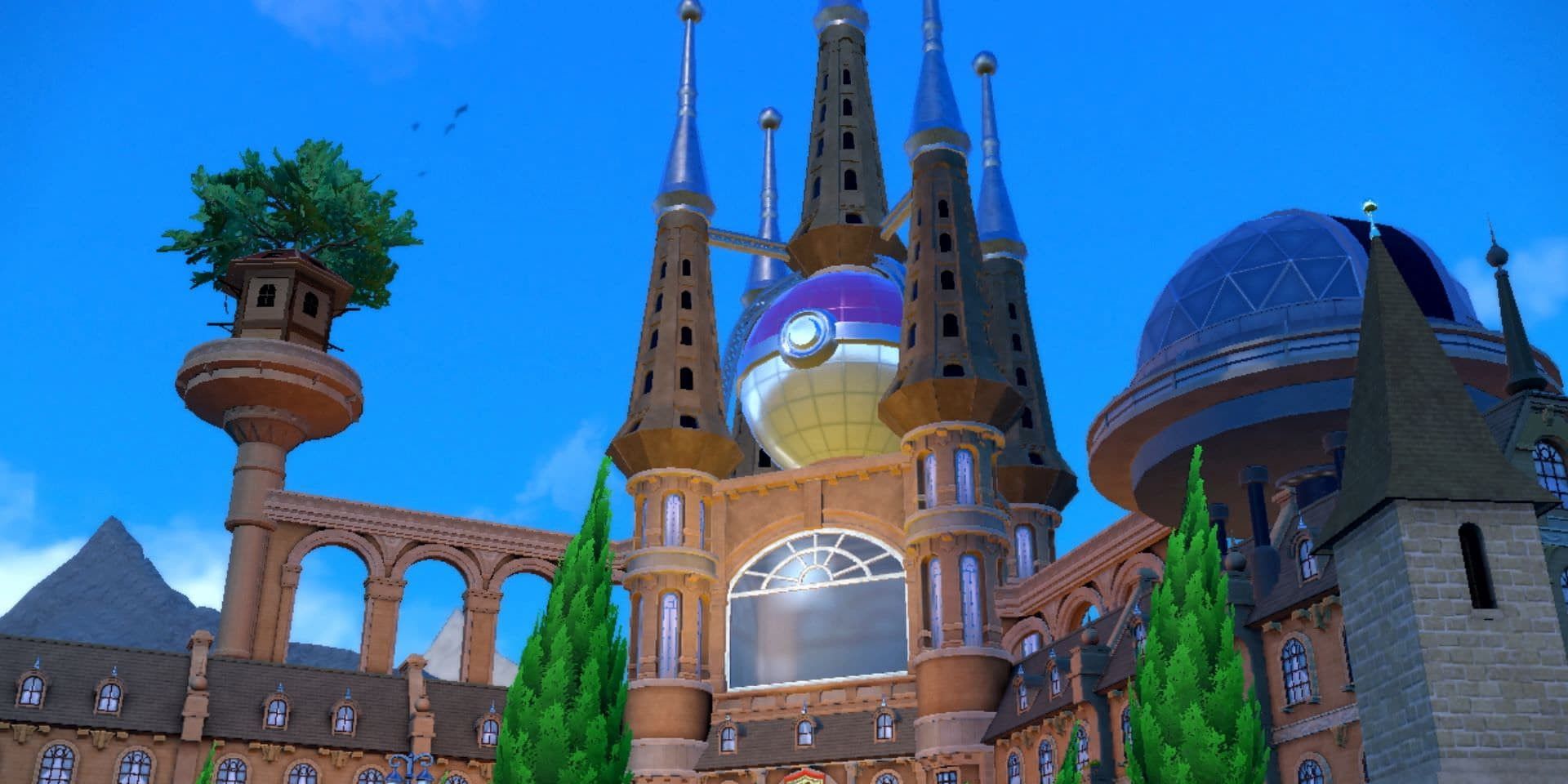 The academy from Pokemon Scarlet and Violet