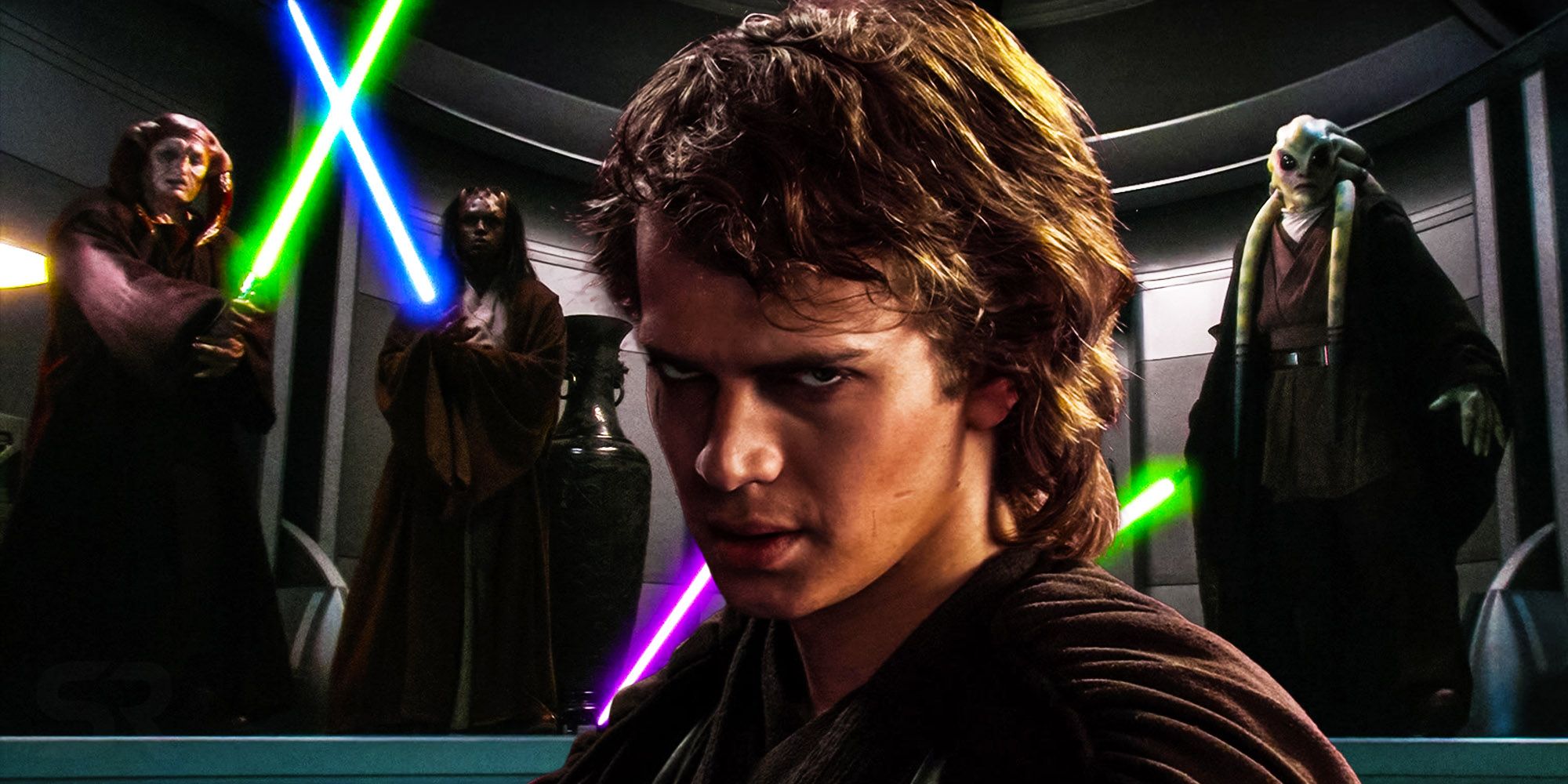 Anakin Star wars revenge of the sith jedi attack the senate