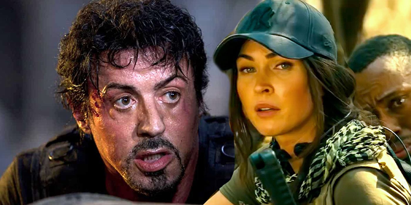 Sylvester Stallone Megan Fox Expendables