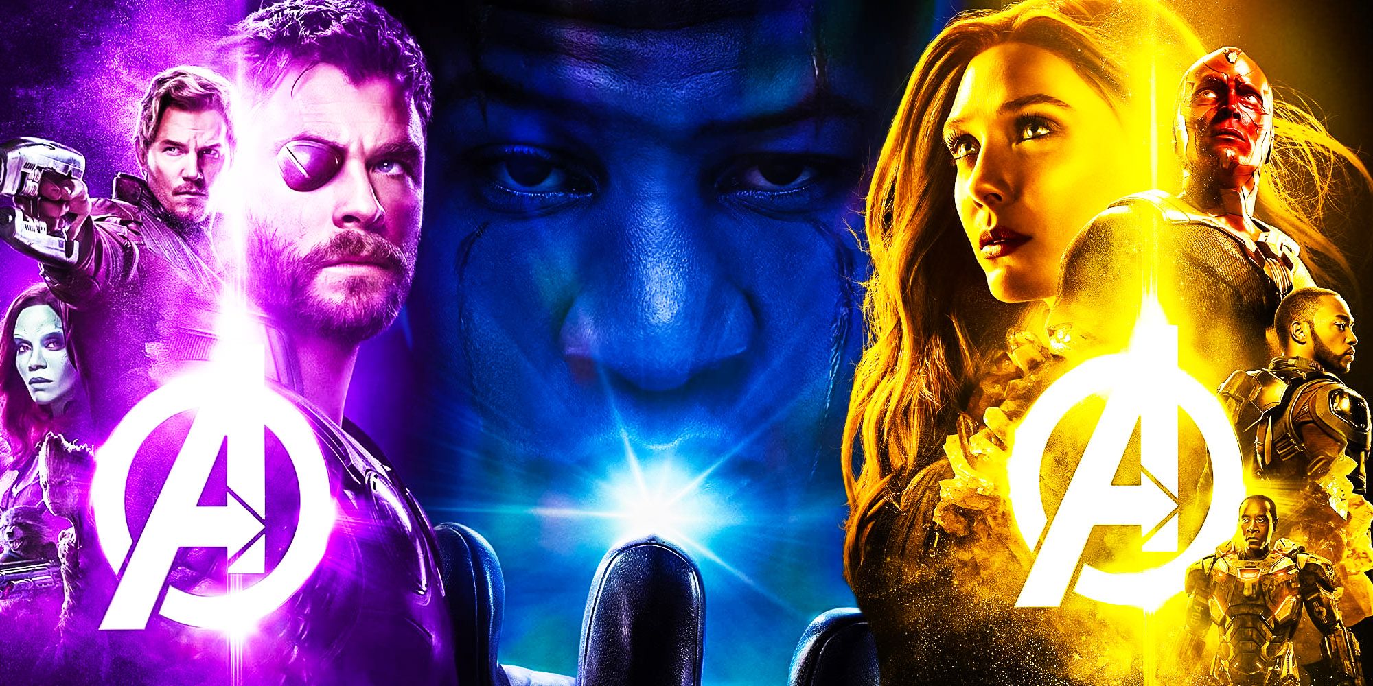 Kang the conqueror power the avengers scarlet witch thor vision