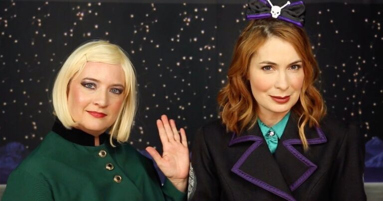 Rebecca Hanson et Felicia Day, stars du MST3K, discutent du marathon annuel de la journée de la dinde