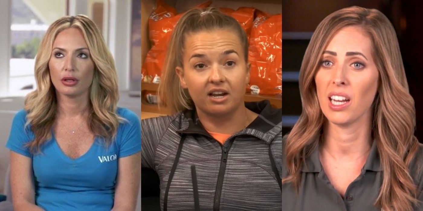 Three images of chief stews from Below Deck on Bravo