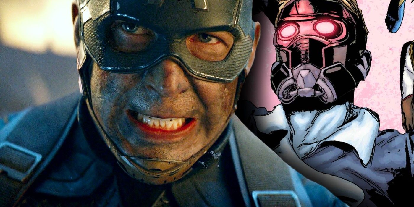 captain america injured star-lord