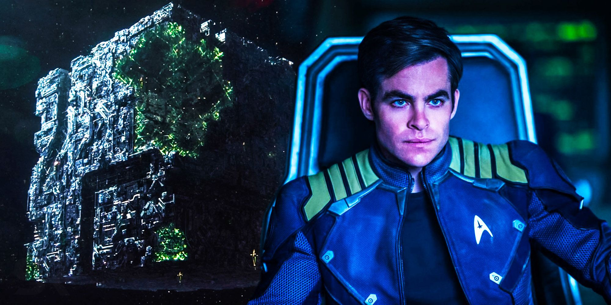 Star trek beyond Kirk Borg Cube