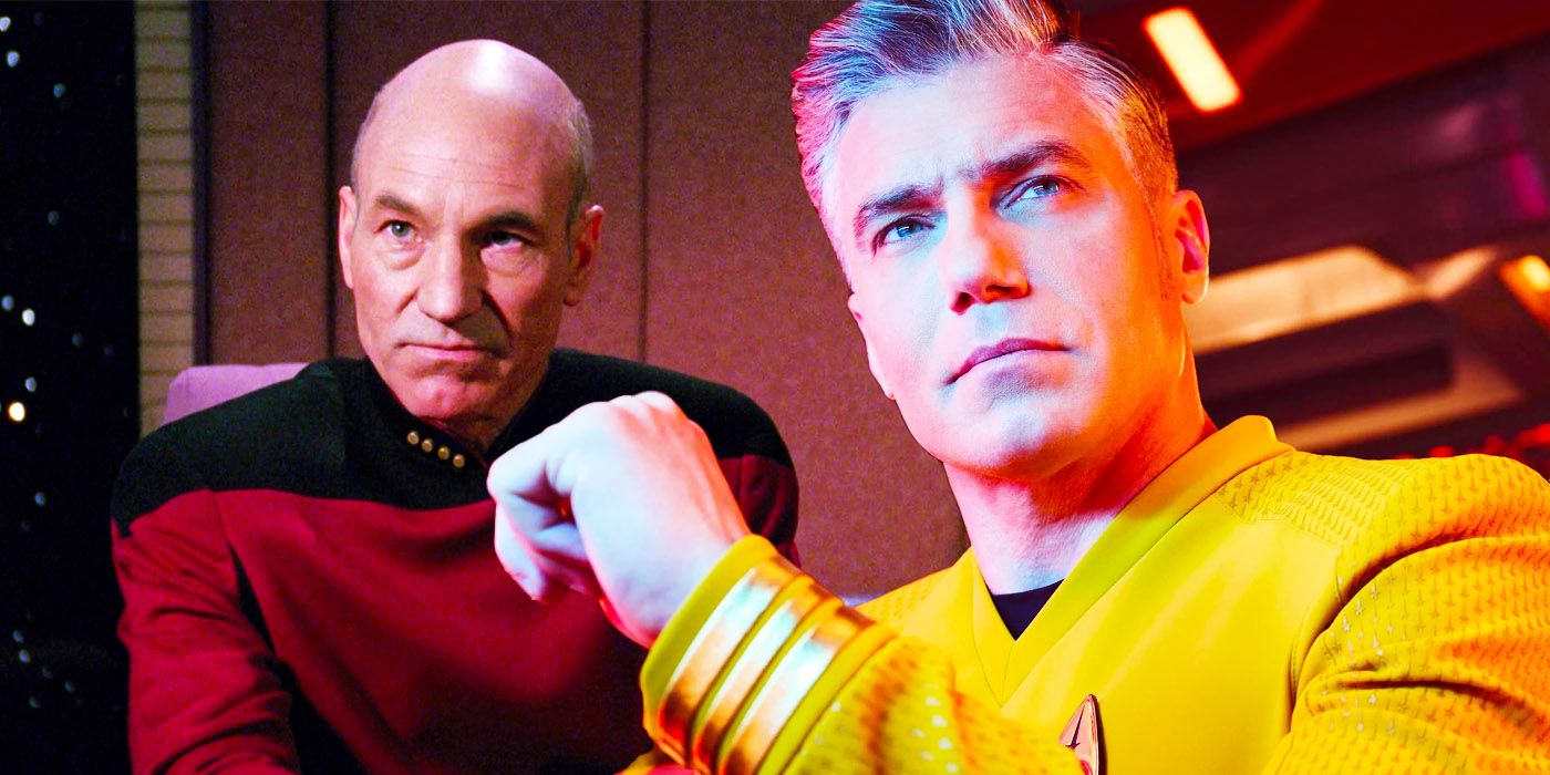Star Trek TNG Picard and Strange New Worlds Pike