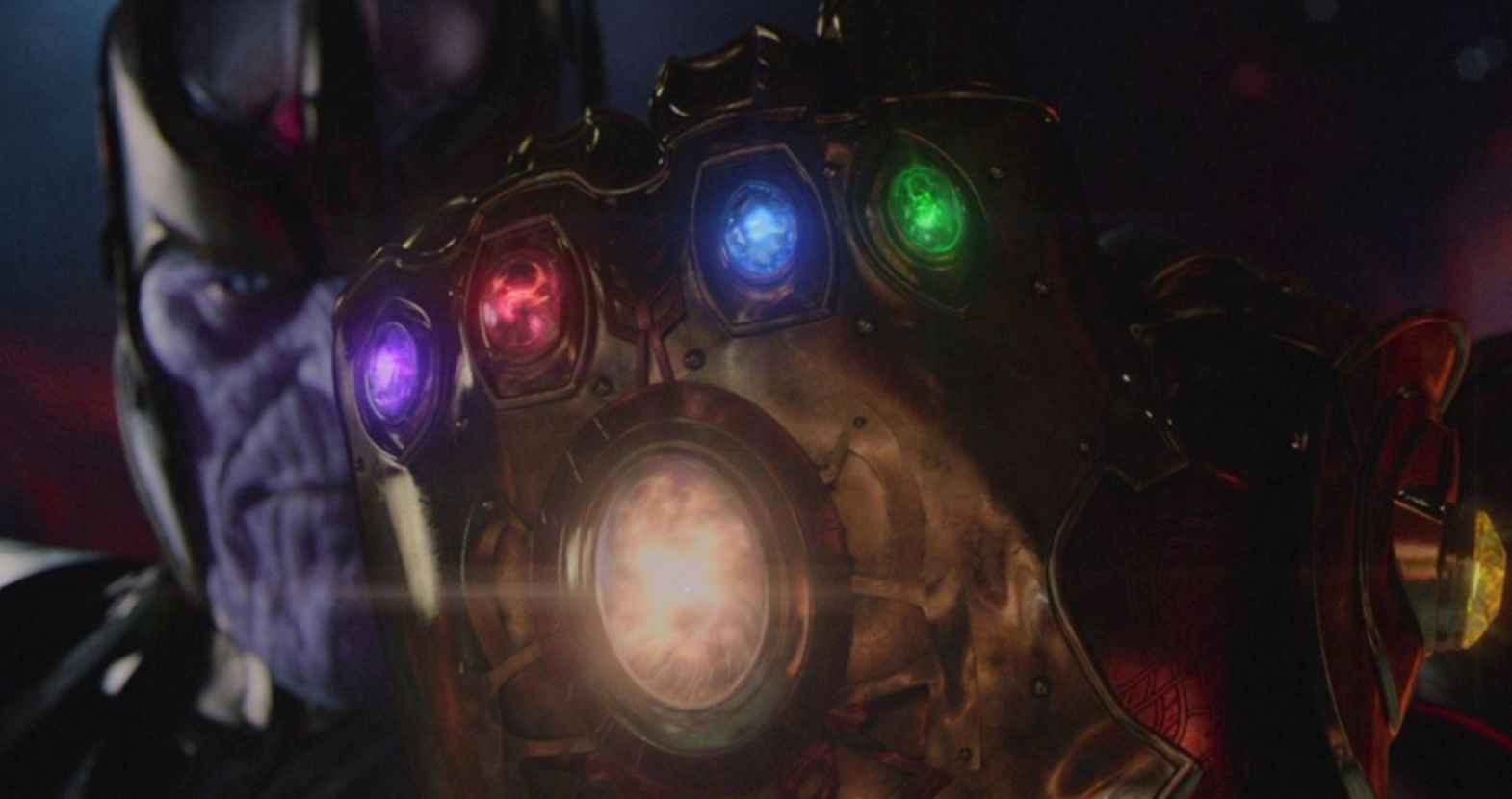 Thanos With The Gauntlet And Infinity Stones in the MCU