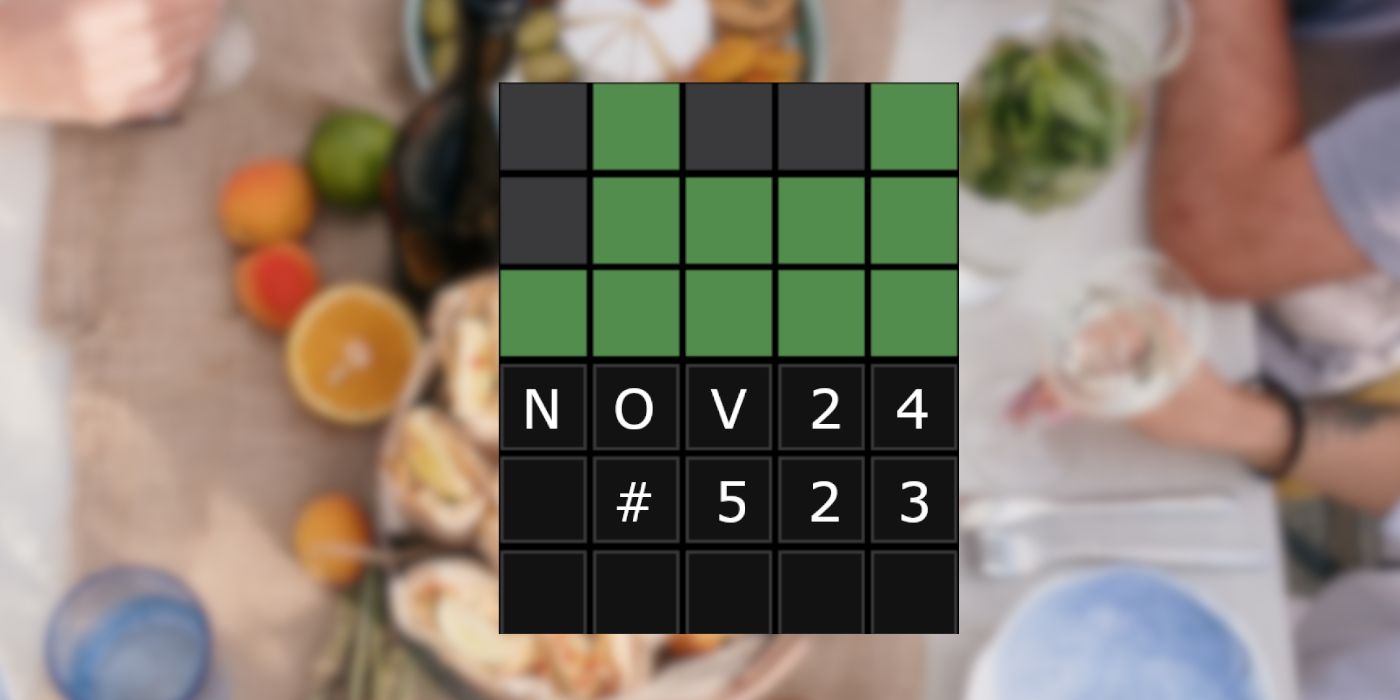 Wordle Answer & Hints #523 (November 24, 2022)