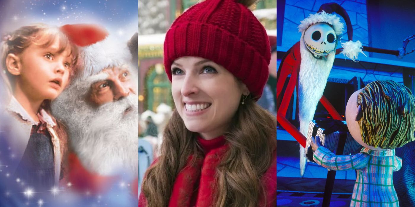 Clips from the Christmas movies One Magic Christmas, Noelle, and A Nightmare Before Christmas.