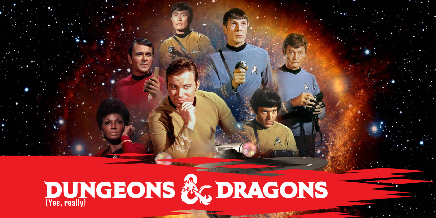 Star Trek characters as Dungeons and Dragons builds