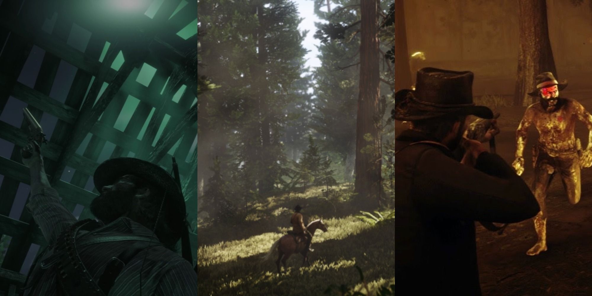 13 séquences étonnamment effrayantes dans Red Dead Redemption 2, classées
