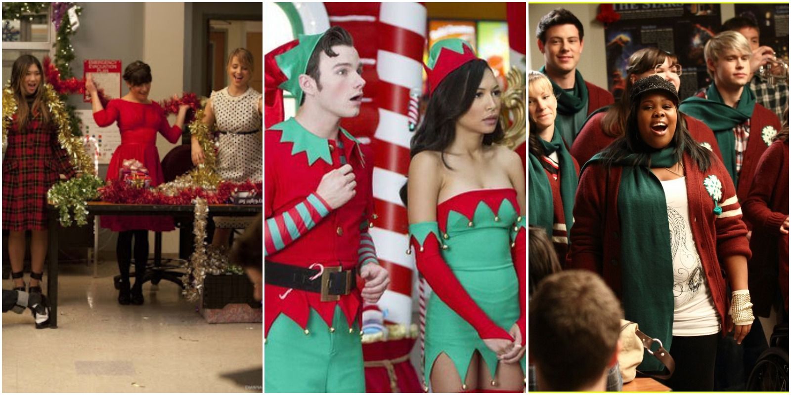 Glee : les 15 meilleures couvertures de Noël