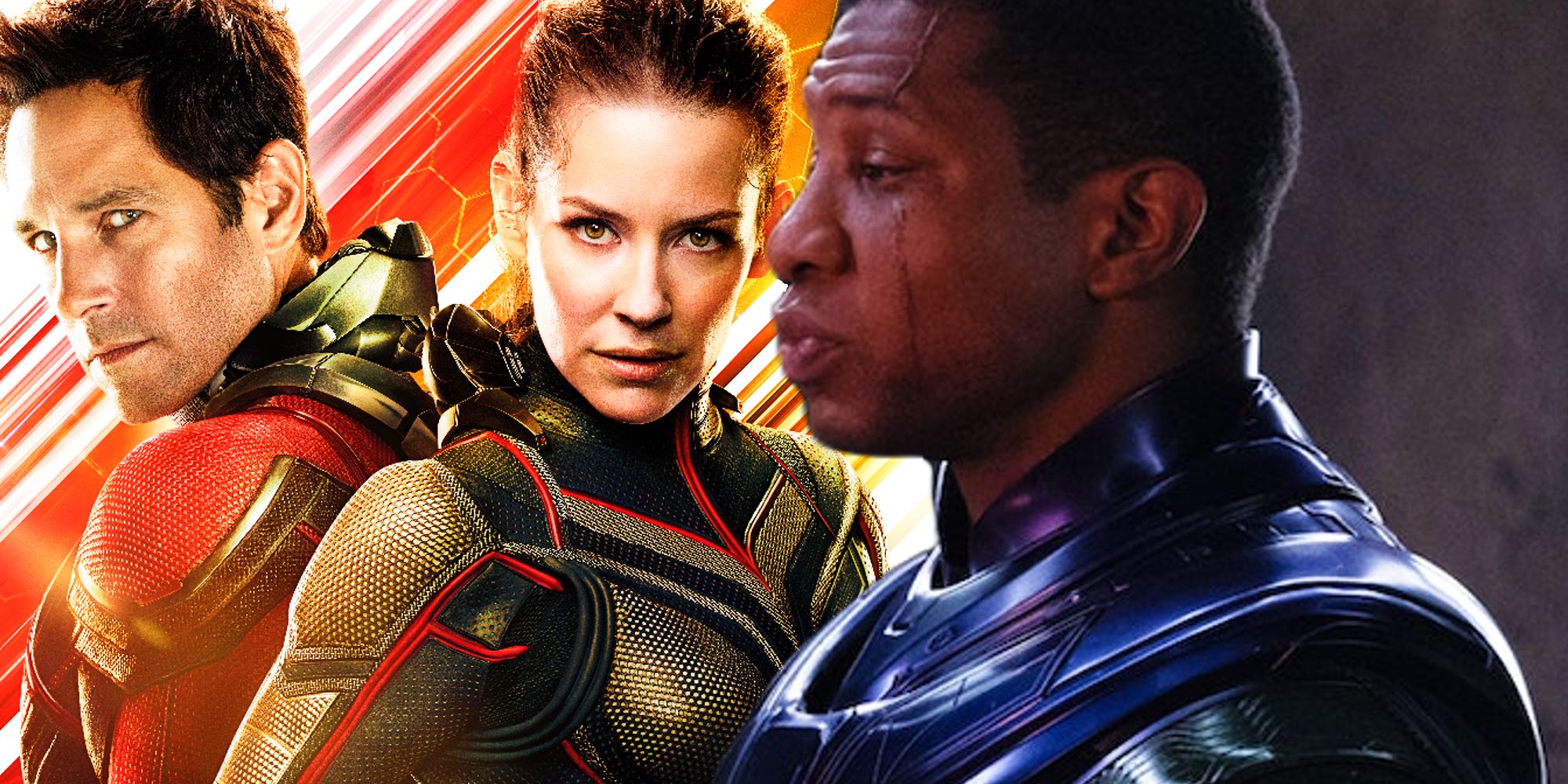 Scott Lang, Hope van Dyne, and Kang in the MCU