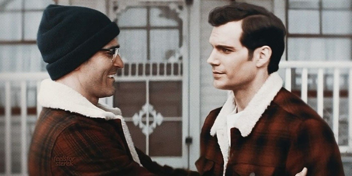Tyler Hoechlin and Henry Cavill Superman fan art