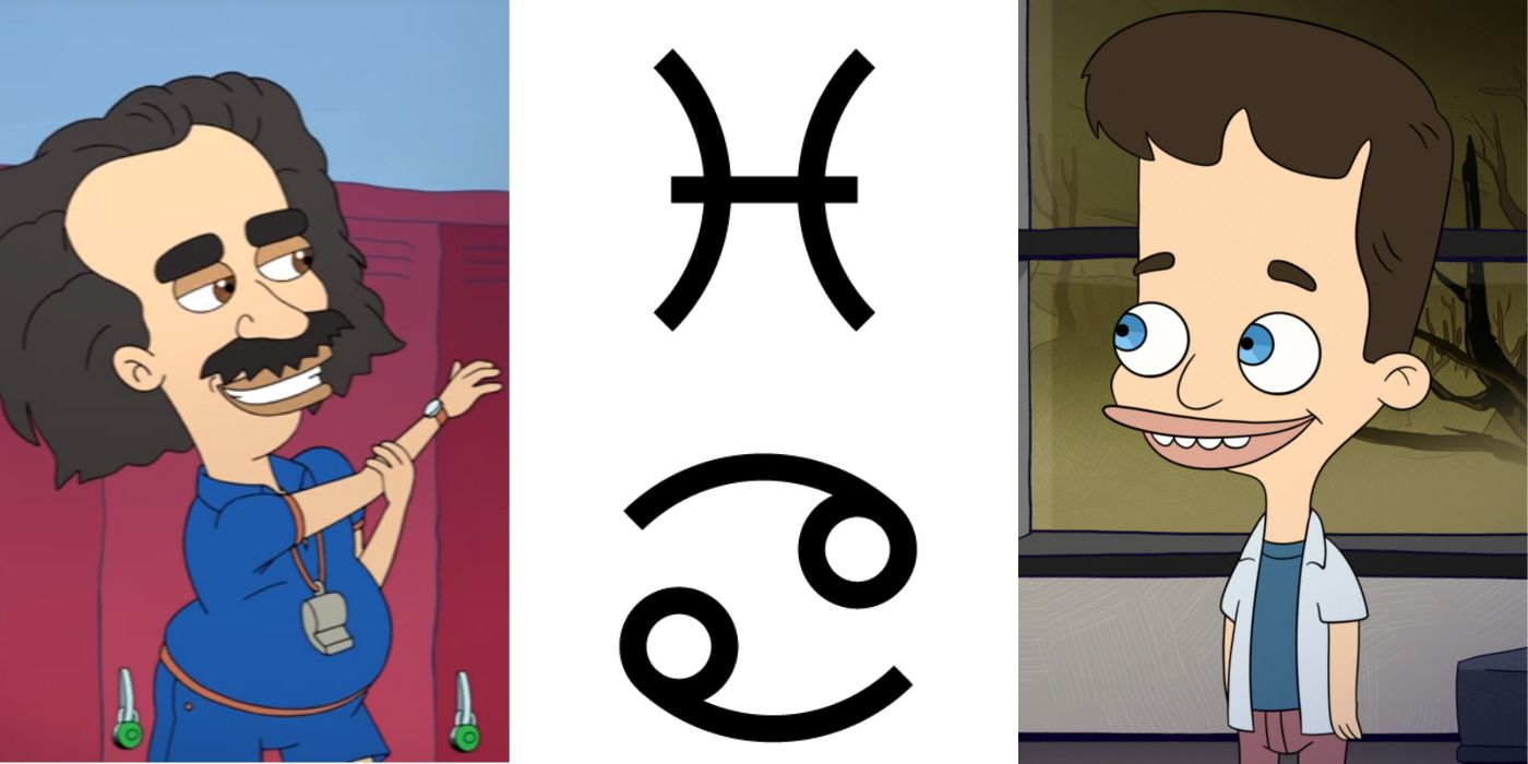 Big Mouth zodiac signs featured image with Coach Steve and Nick