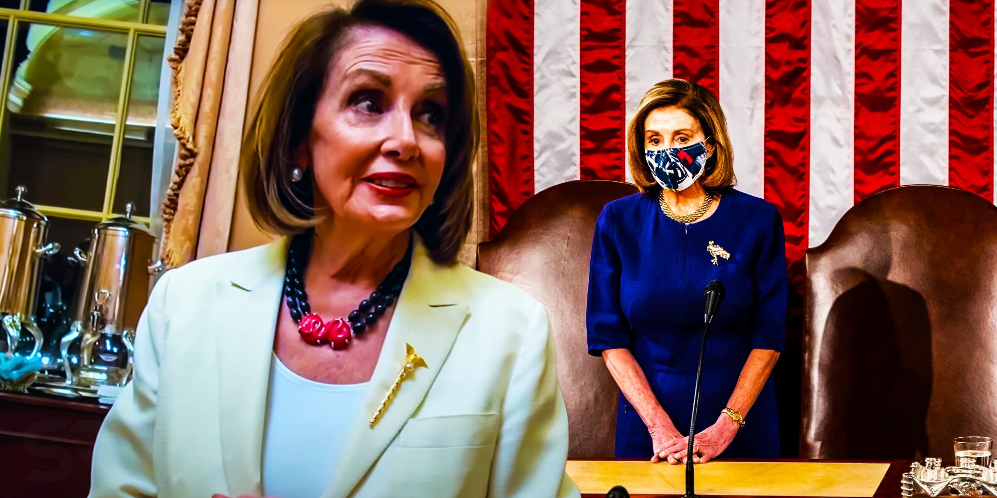 Pelosi in the house january 6th