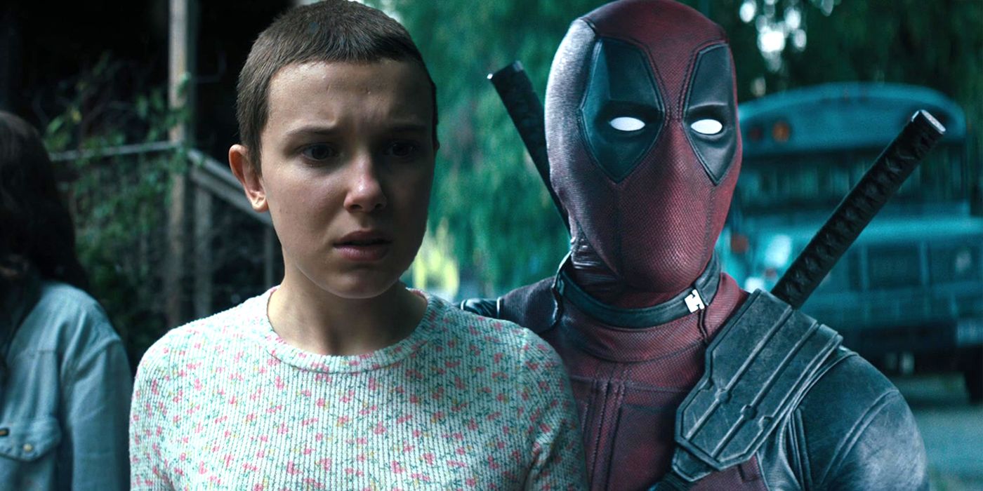 Millie Bobby Brown in Stranger Things season 4 and Ryan Reynolds in Deadpool 2