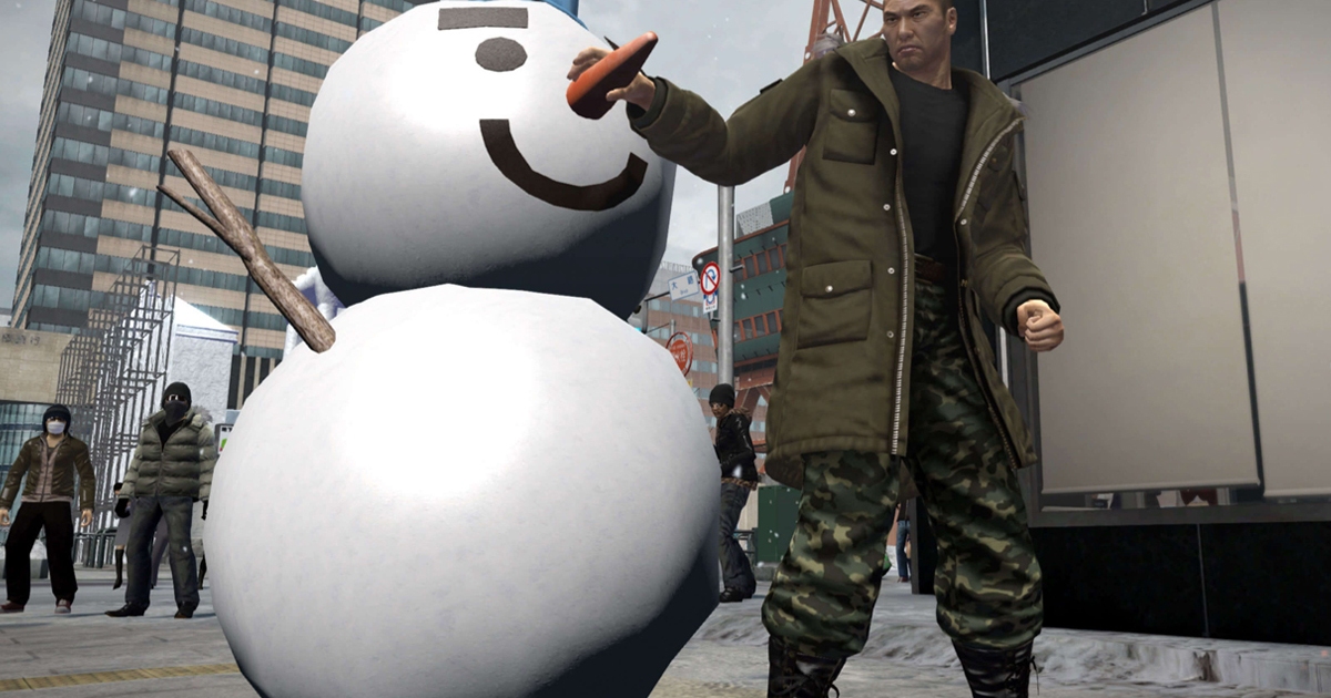 Comment Yakuza est la série ultime de jeux de Noël