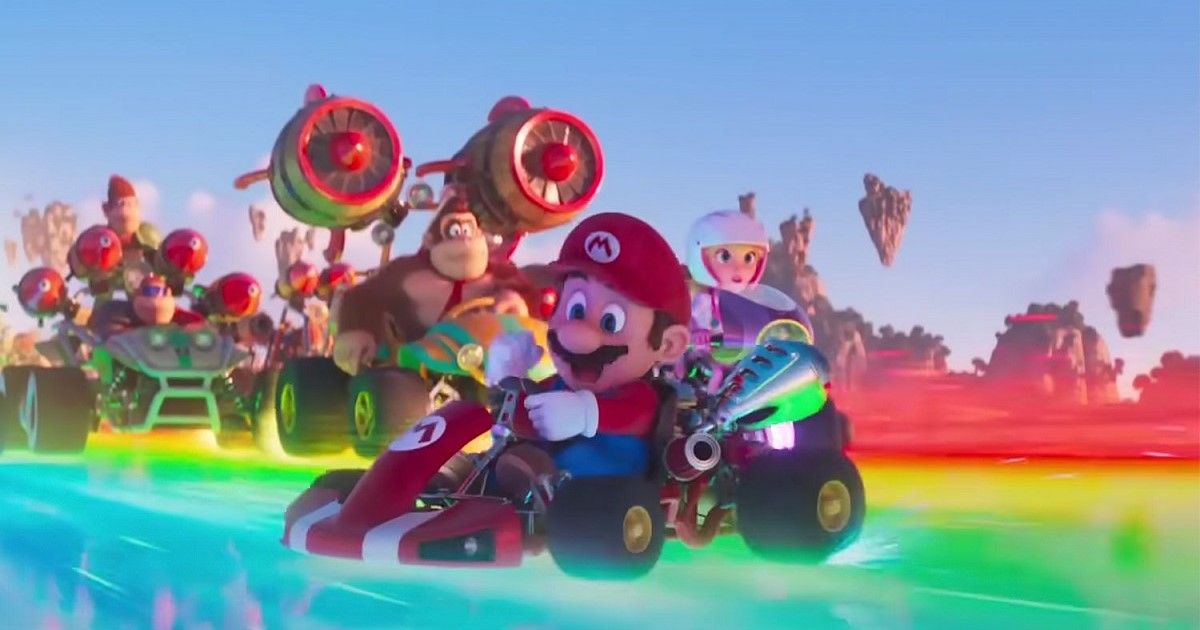 Super Mario Bros. Movie Rainbow Road