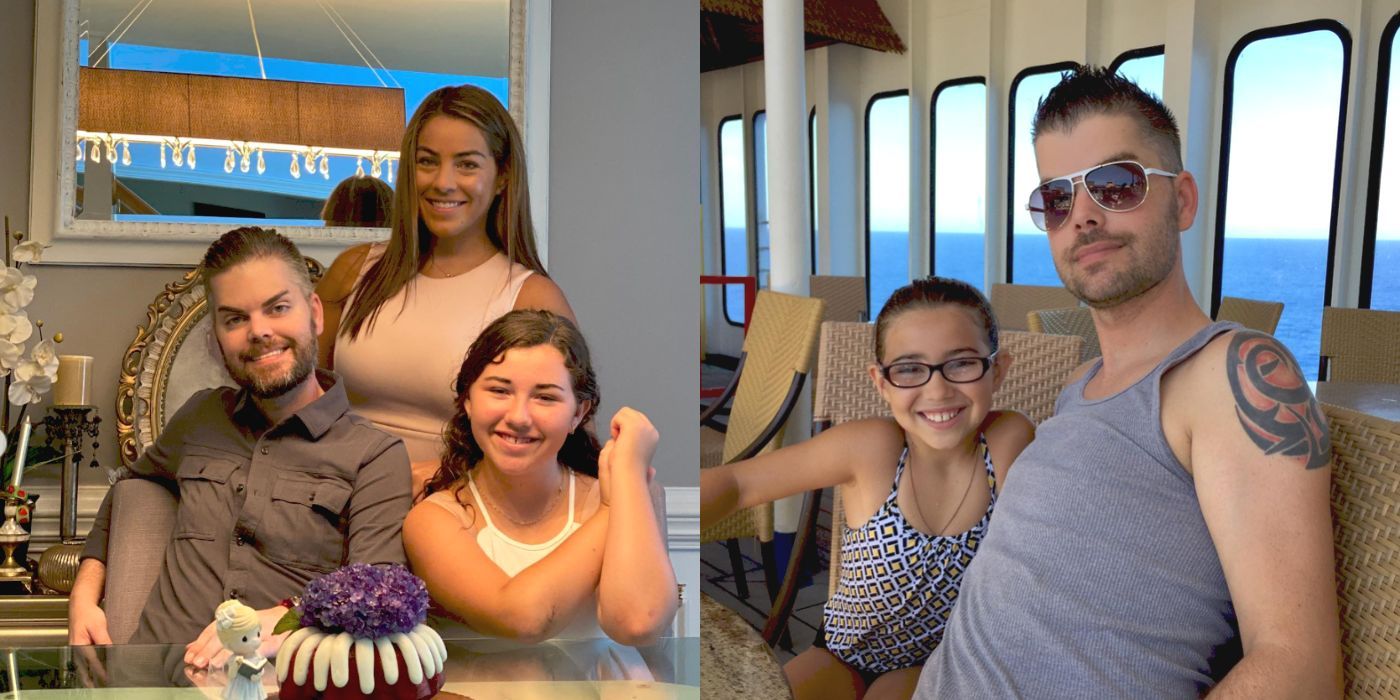 90 Day Fiancé stars Veronica Rodriguez and Tim Malcolm split images with daughter Chloe