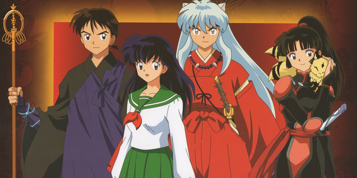 The cast of Inuyasha