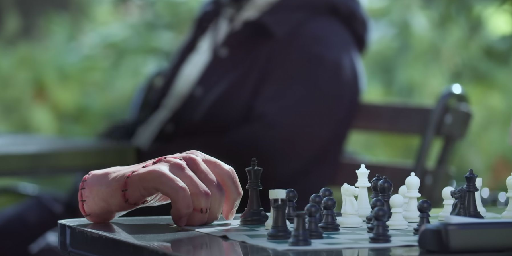 Wednesday's Thing Playing Chess in NYC