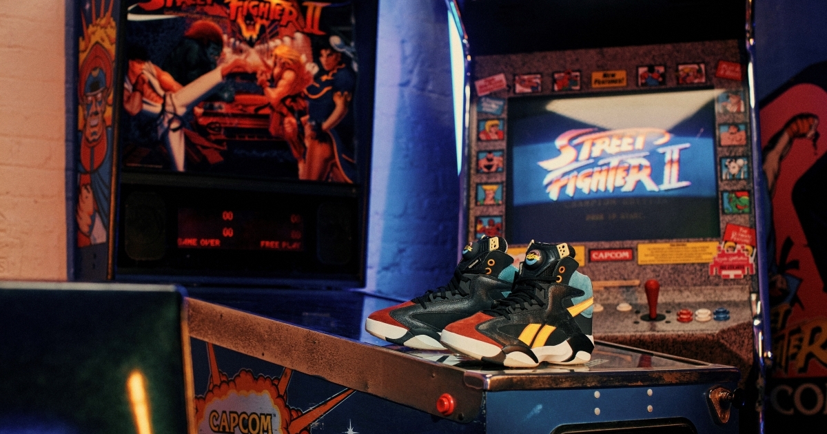 La collection de chaussures et de vêtements Street Fighter annoncée par Reebok