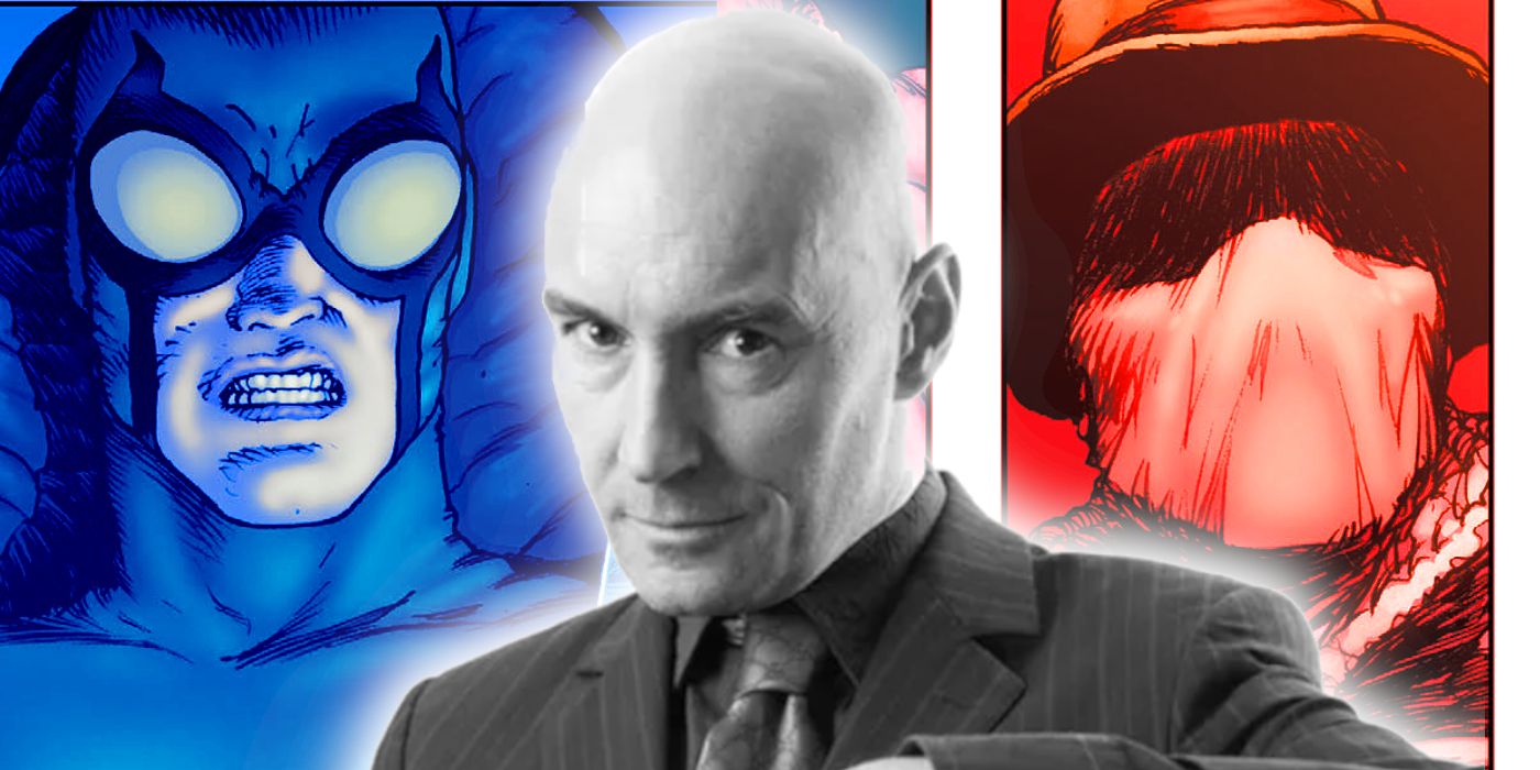 Grant Morrison Pax Americana Blue Beetle and The Question