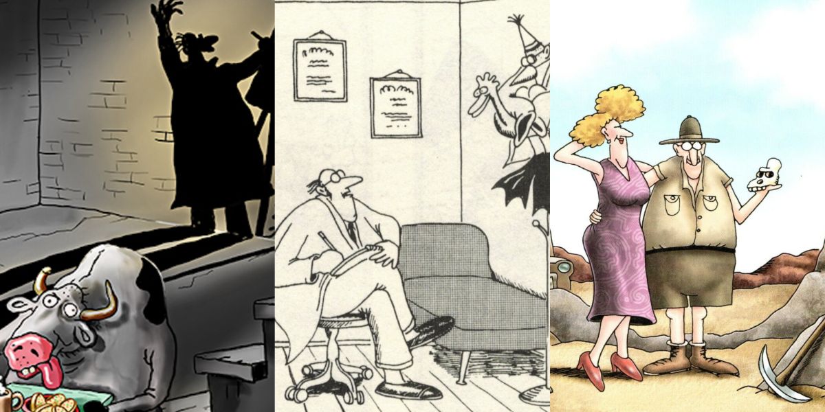 far side scientists split image
